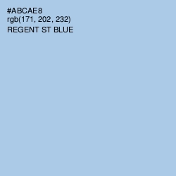 #ABCAE8 - Regent St Blue Color Image